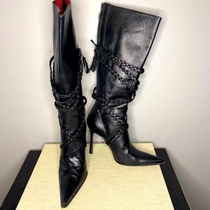 Paciotti - Leather Knee Boots